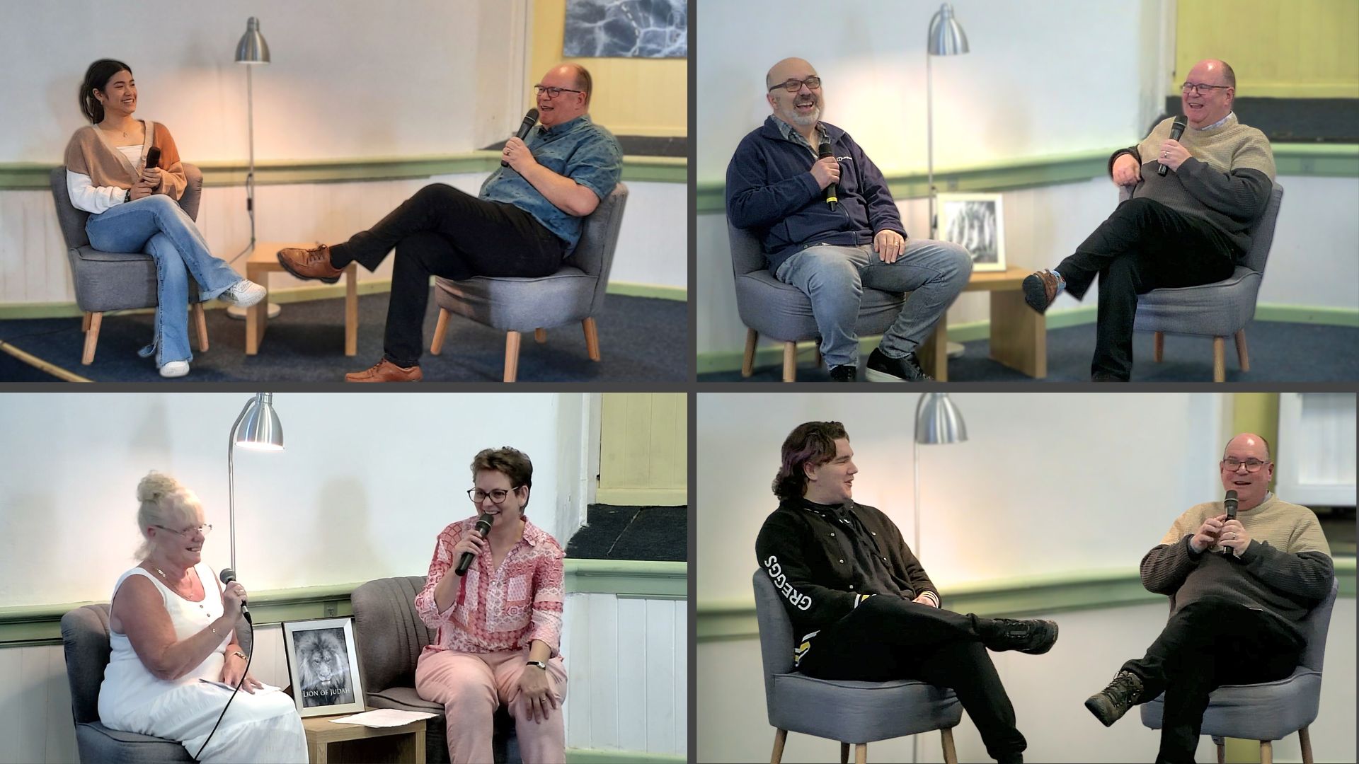 Comfy Chair Interviews + Testimonies