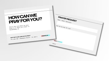 Prayer Request Cards