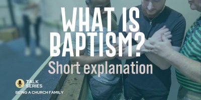 Baptism at the Gatehouse - An Explanation