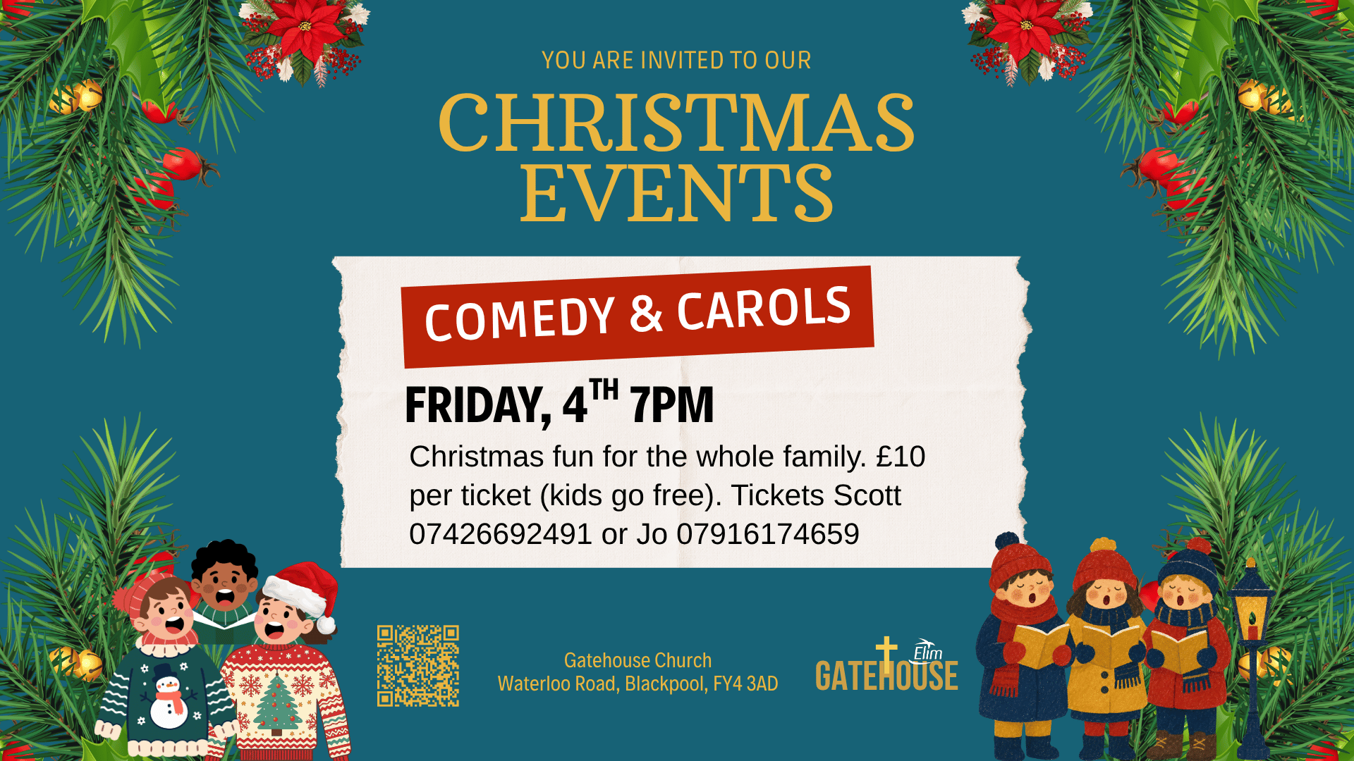 Comedy and Carols